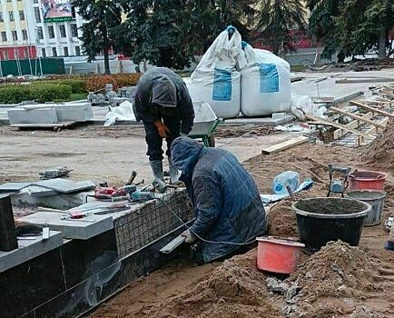 В Кирове продолжается благоустройство общественных пространств по нацпроекту