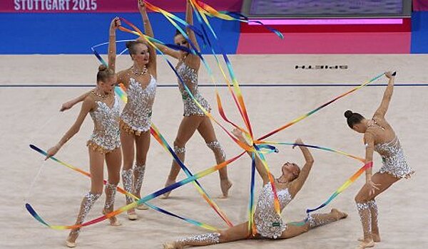 Россиянки победили в медальном зачете ЧМ по художественной гимнастике