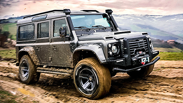 Примитивный Land Rover Defender превратили в супервнедорожник