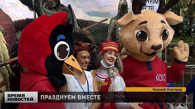 В парке Пушкина прошли гуляния в рамках проекта «Нижний 800. Празднуем вместе!»