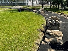В трех дворах района Крюково выполнен комплексный ремонт асфальта