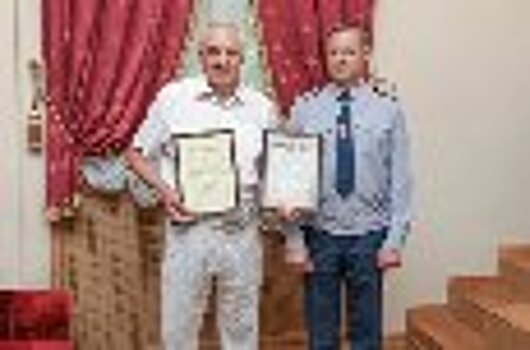 Руководство ФСИН России поздравило первого заместителя председателя Совета ветеранов УИС Салиха Шамсунова с юбилеем