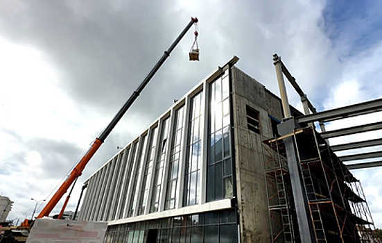 Как идет строительство городского вокзала "Серп и молот"