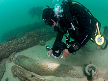 На месте кораблекрушения нашли старинные сокровища