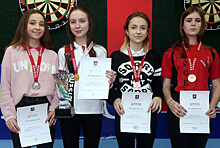 Команда детско-юношеской спортивной школы «Воробьевы горы» одержала победу на чемпионате Москвы по дартсу