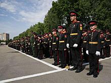 Для 63 выпускников Суворовского училища прозвенел последний звонок