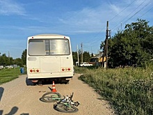 В Черепановском районе НСО автобус насмерть сбил 7-летнего велосипедиста