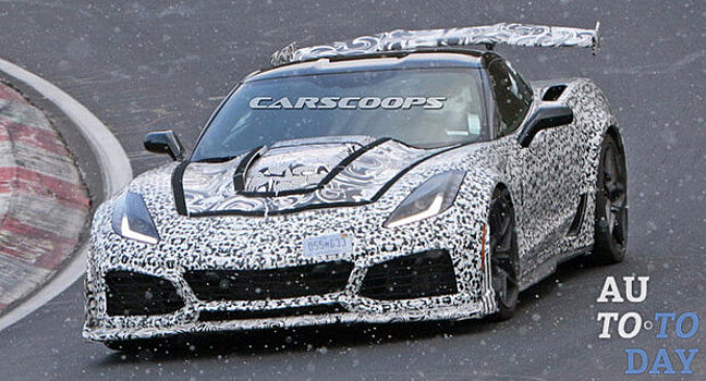 Chevrolet Corvette ZR1 дебютирует на автосалоне в Дубае на следующей неделе