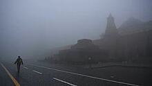 Туман нарушил работу дорожных камер в Москве