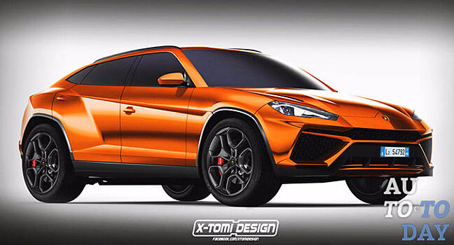 Lamborghini показала дизайна кроссовера Urus
