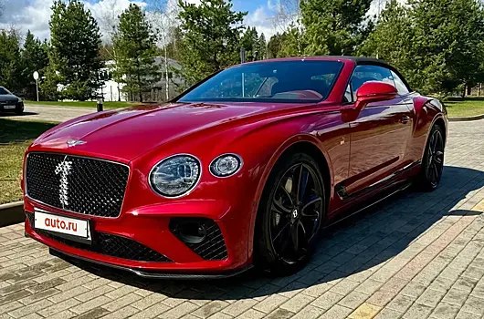 В Москве продают редчайший Bentley Continental GTC в идеальном состоянии