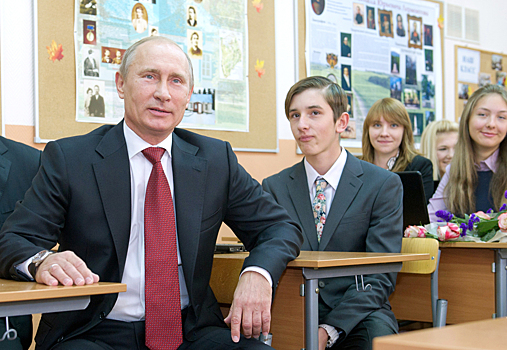Путин дал совет школьникам