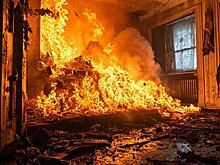 В Казани в результате пожара на Тэцевской погиб 35-летний мужчина