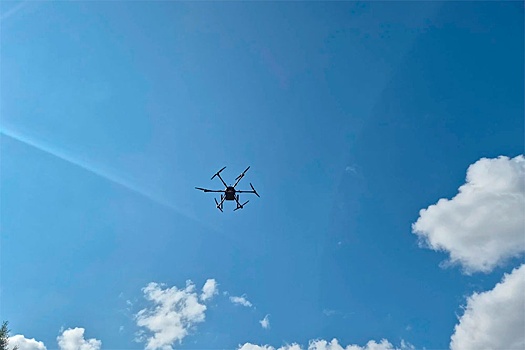 Начались испытания способного нести до 100 кг груза дрона "Черный коршун-15"