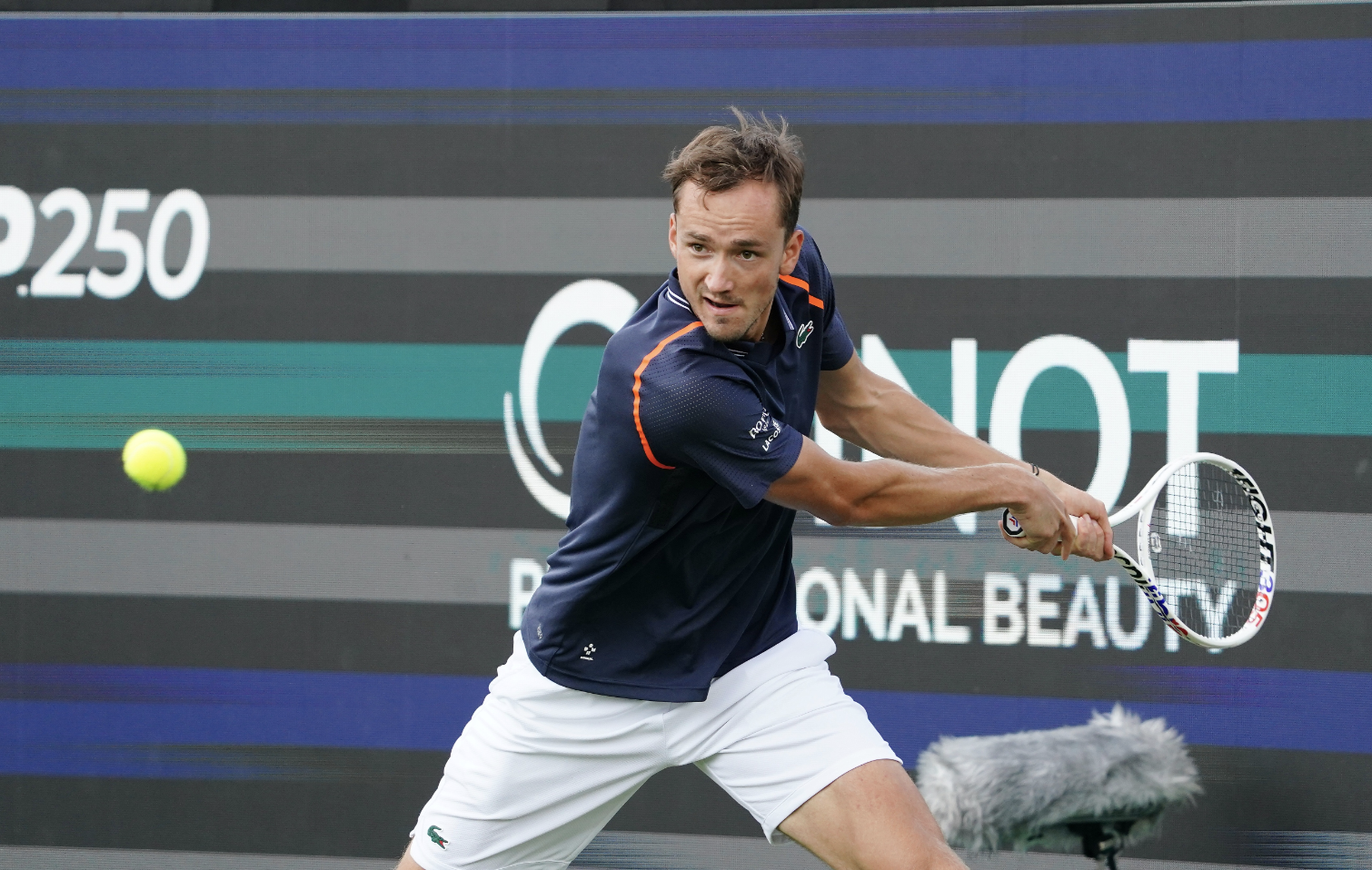 Медведев вышел во второй круг турнира в Галле, обыграв американца Гирона