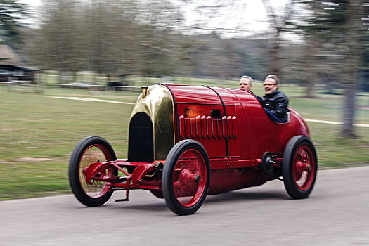 Fiat S76 1911 года показал в деле свой 28,4-литровый двигатель