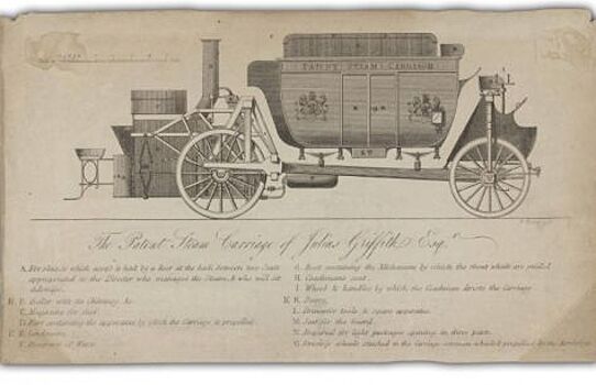 Как выглядел первый в мире автобус из 1821 года