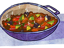 Что происходит с продуктами во время тушения