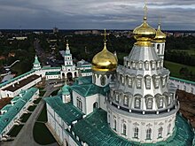 Путин и Медведев посетили Ново-Иерусалимский монастырь