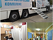 В Молжаниновском прошел медосмотр населения на базе мобильных медицинских комплексов