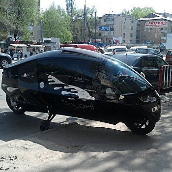 Такси-мотоцикл и авто с пропеллерами: какие необычные машины ездят по Днепру — Vgorode