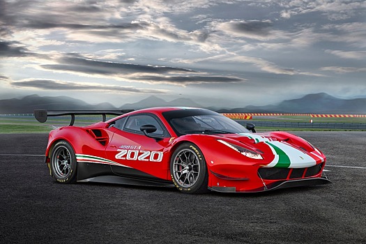 Посмотрите на новый Ferrari 488 GT3 Evo, на который потратили 18 тысяч часов