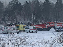Опубликовано видео крушения вертолета в Улан-Удэ
