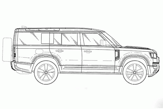 Land Rover готовит удлиненную 8-местную версию Defender 130