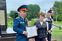 Старочеркасск торжественно обрел памятный знак «Населенный пункт воинской доблести»