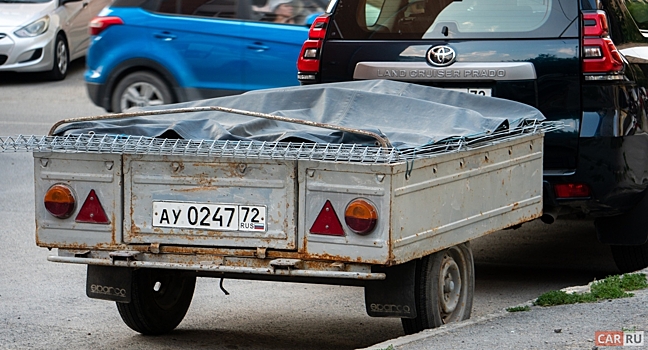 Как правильно использовать автомобильный прицеп?