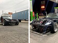 Разбитый Chevrolet Corvette превратили в безумный багги