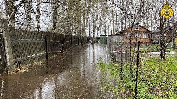 Около сотни дачных участков затопило под Костромой