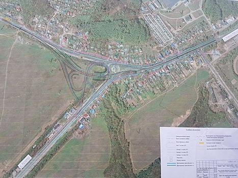 Минтранс сообщил о выполненных работах на развязке в Ольгино