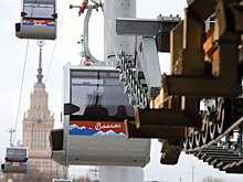 Почти 3 тыс. женщин воспользовались Московской канатной дорогой 8 марта