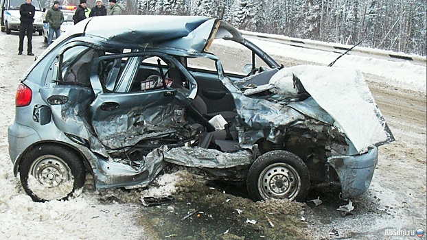 Getz померился силой с Matiz. Все, кто ехал в Matiz, получили травмы