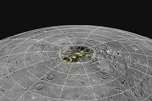 Учёные объяснили, откуда на Меркурии лёд