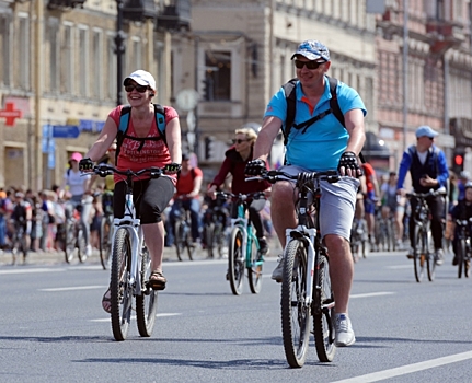 В Петербурге прошел «Всемирный день без автомобиля»