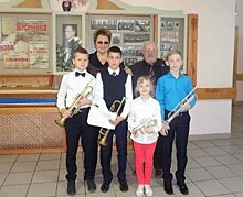 Юные трубачи детской музыкальной школы имени Чайковского выступили в ДМШ имени Табакова