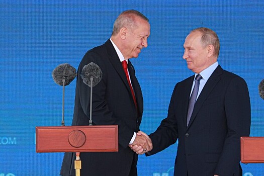 Эрдоган заявил, что они с Путиным открыты друг с другом