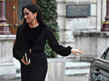 Принц Уильям и Кейт Миддлтон прибыли на прием на моторикше