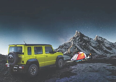 Компания Suzuki представила в Индии внедорожник Suzuki Jimny