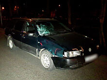 Автомобиль на большой скорости сбил двух пешеходов в Алматы