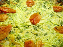 Худеем вкусно: рецепт запечённого в духовке кабачкового омлета