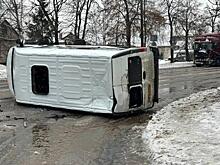 Четыре машины столкнулись на улице Дубровинского в Курске