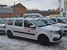 В Красноярск поступили 11 автомобилей для районных больниц