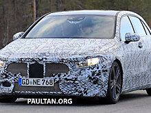 Mercedes-Benz A-Class следующего поколения показался перед фотокамерами