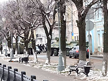 В российском городе отменили съёмку фильма, ради которого пригнали бронетехнику с флагами Украины