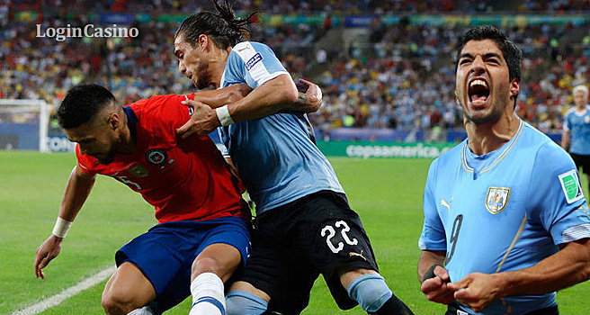 Уругвай обыграл Чили и вышел в плей-офф Кубка Америки