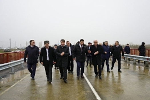 В Хасавюртовском районе состоялось торжественное открытие моста