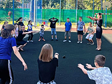 В Красногорске провели «Зарядку со стражем порядка»